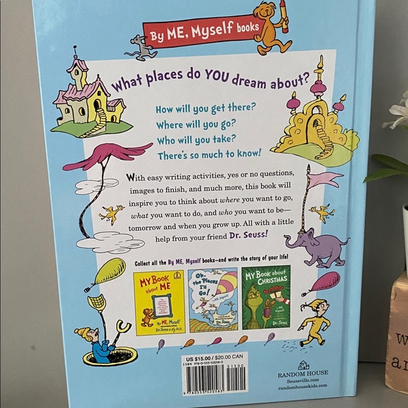 New🌈 Dr. Seus Activity Book Oh, the Places I'll Go! By Me Myself - Picture 8 of 8